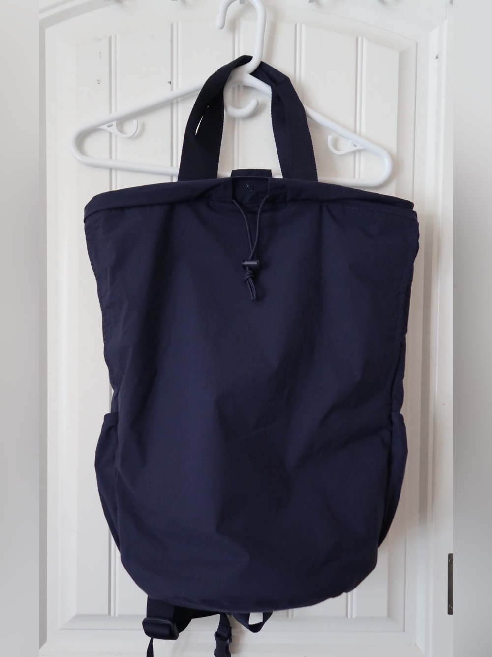 Uniqlo U Drawstring Backpack Navy 2-Way